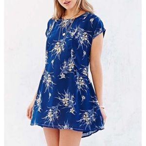 🌼{Band of Gypsies} Blue Floral Dress🧜🏼‍♀️